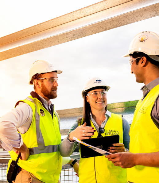 Mirvac construction team