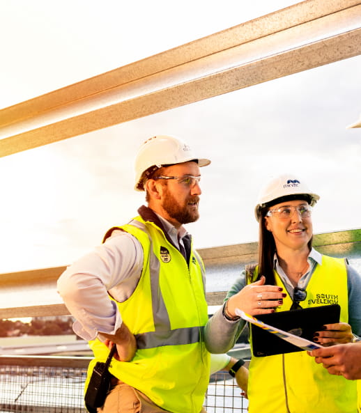 Mirvac construction team