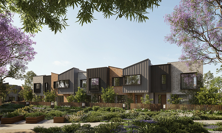 The Fabric townhomes