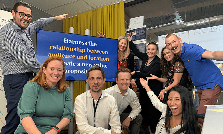 Mirvac innovation team