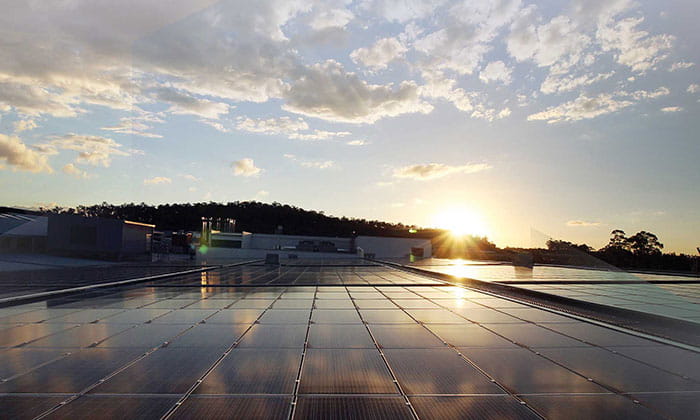 Sustainability solar panel