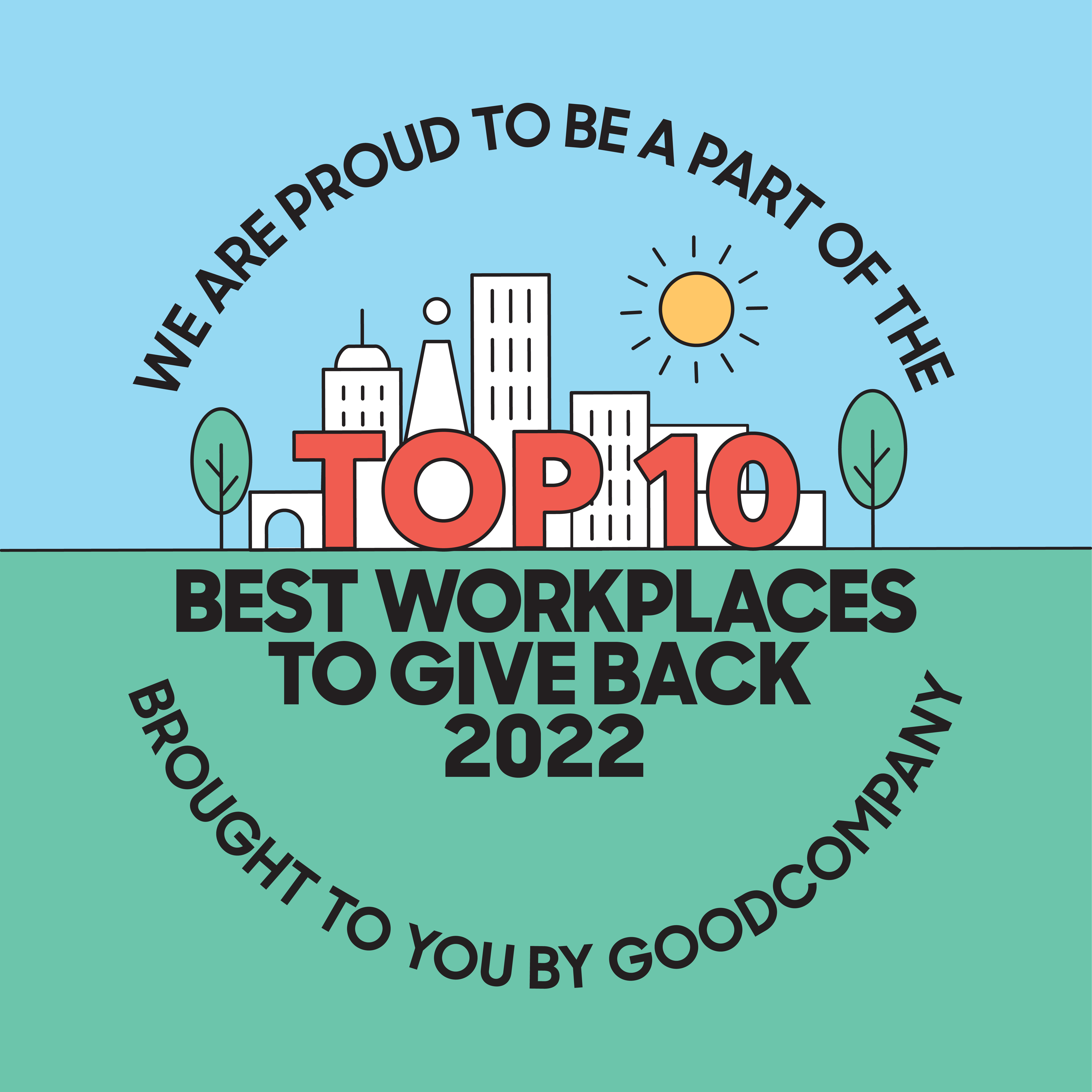 Mirvac in Top 10 Best Workplaces To Give Back in 2022