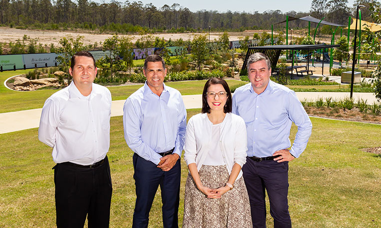 Mirvac and state government at Everleigh, Greenbank