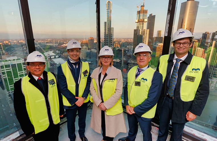 Topping out of Olderfleet