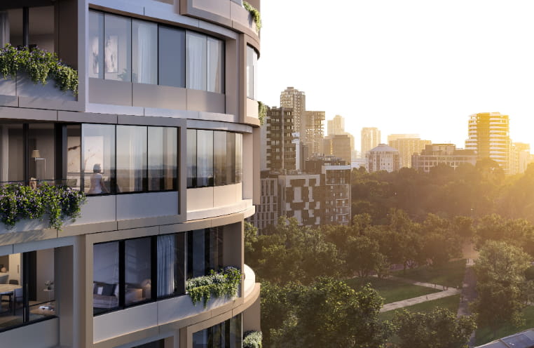 Mirvac Build to rent external view