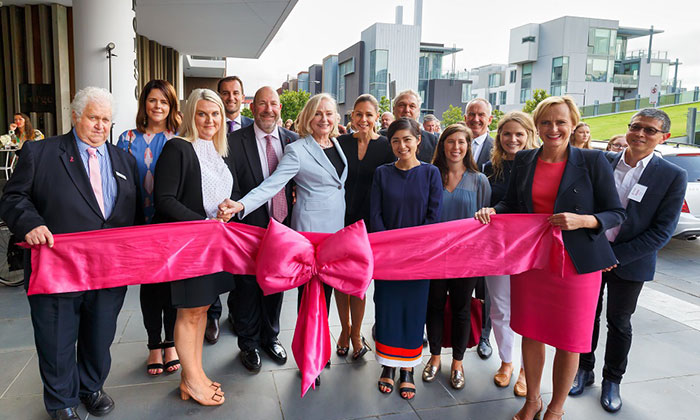 Mirvac Think Pink Team at Yarra's Edge