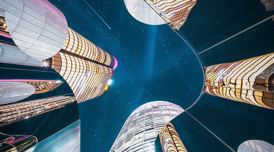 200 George St view looking up