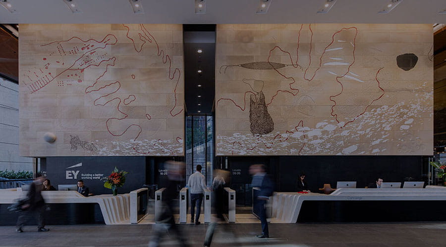 200 George Street lobby