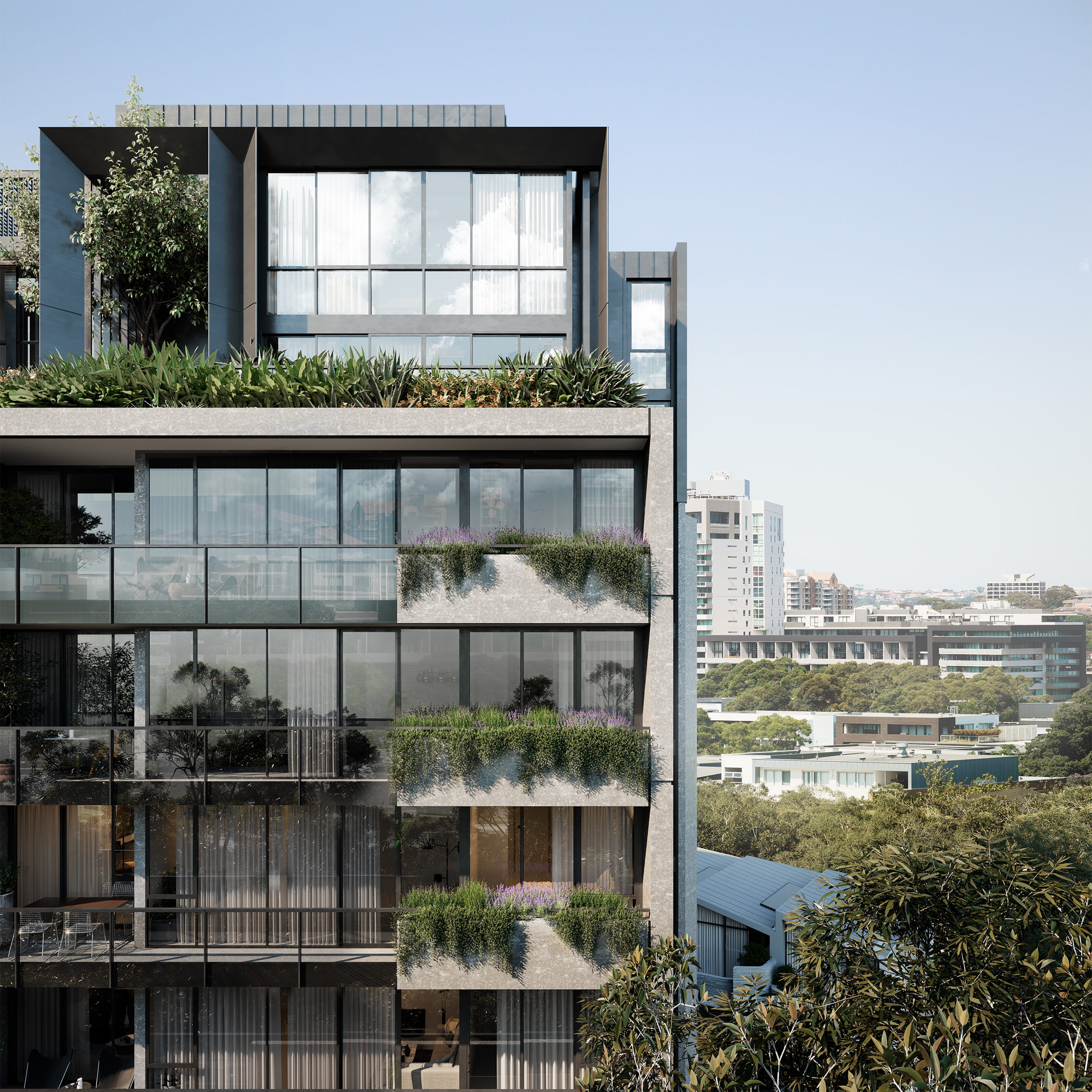 Portman on the Park Green Square